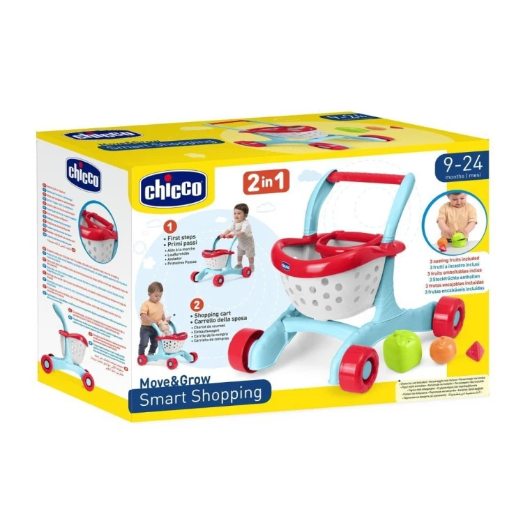 Pchacz Wesołe Zakupy 2w1, Chicco