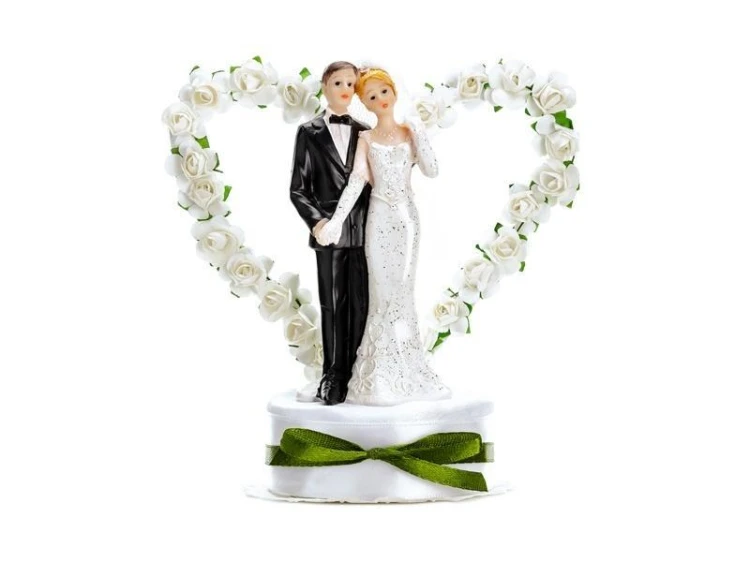Figurka Para Młoda biały 16cm