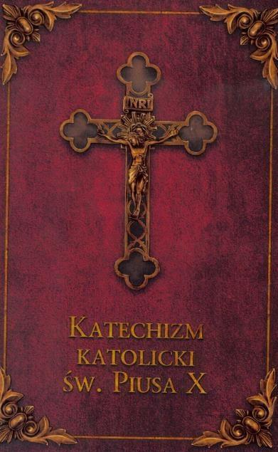 Katechizm katolicki Św. Piusa X (bordo)