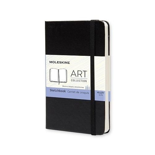 Szkicownik 9x14 tw. czarny MOLESKINE, Moleskine