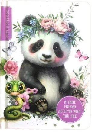 Notatnik A6/64K gładki Panda, Fresh