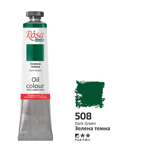 Farba olejna deep green 508 45ml, Rosa