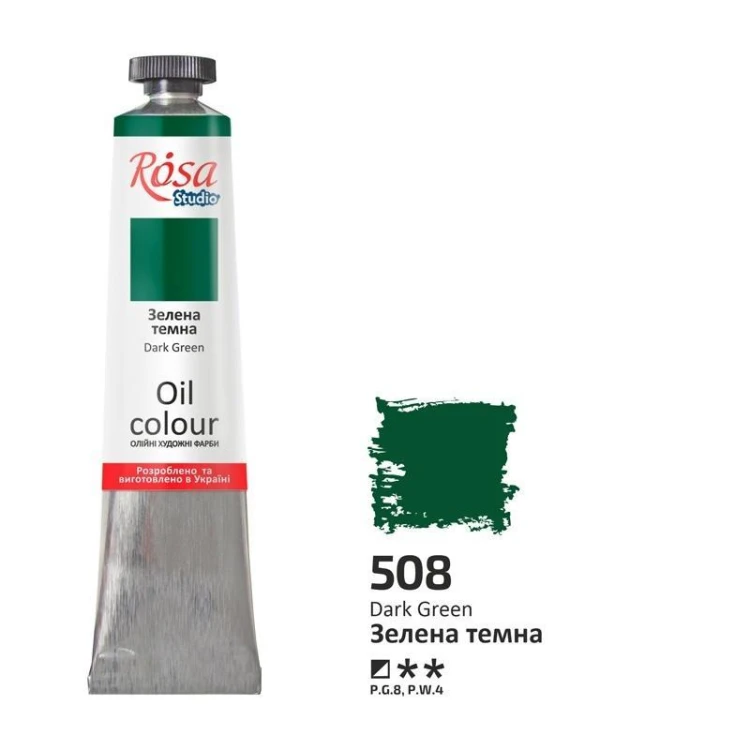 Farba olejna deep green 508 45ml, Rosa