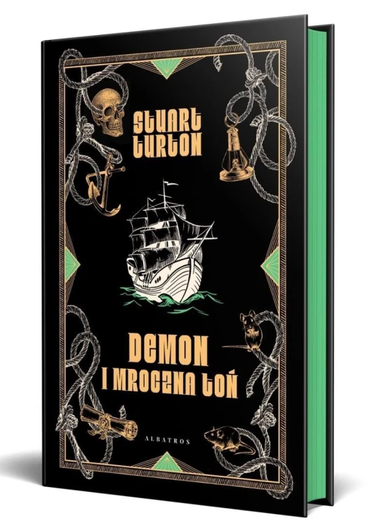 Demon i mroczna toń (barwione brzegi)