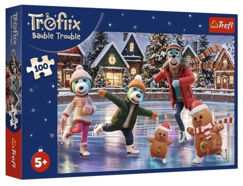 Puzzle 100 Bert w bombkach, Trefl
