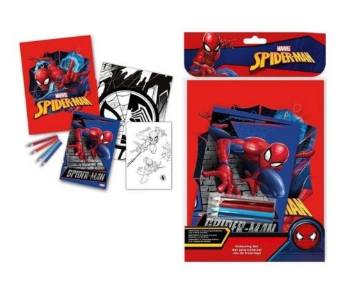 Zestaw do kolorowania Spiderman, Kids Euroswan