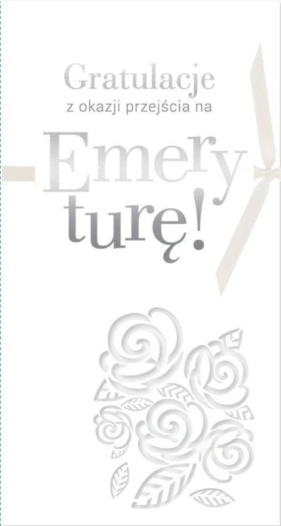 Karnet PM-138 Emerytura
