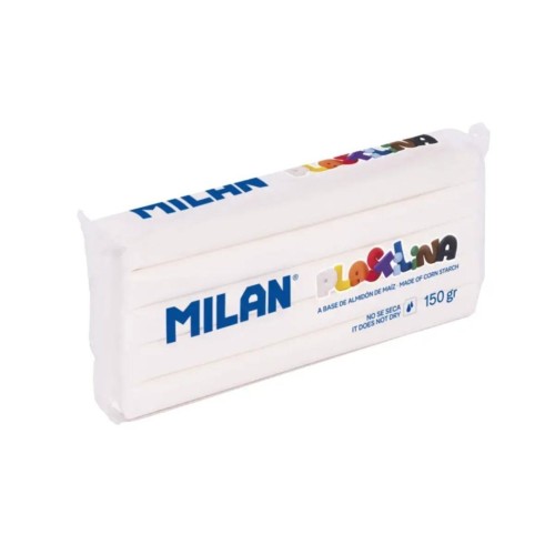 PLASTELINA 150gr biała, MILAN