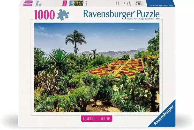 Puzzle 1000 Ogród Botaniczny Madera, Ravensburger