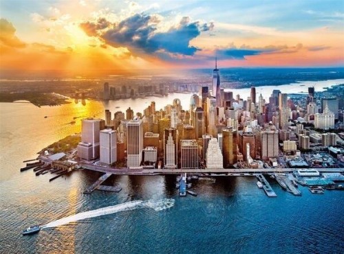 Puzzle 500 Compact New York, Clementoni