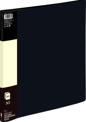 Teczka ofertowa 30 koszulek czarna GRAND, Grand