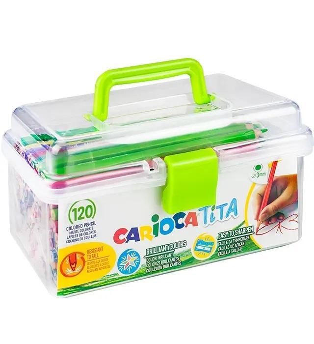 Kredki ołówkowe Tita 120 kolorów CARIOCA, Carioca