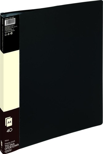 Teczka ofertowa 40 koszulek czarna GRAND, Grand