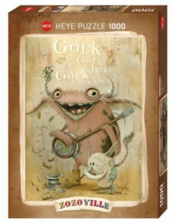 Puzzle 1000 Banjo, Zozoville, Heye