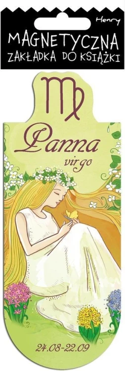 Zakładka magnetyczna owal Panna, Henry