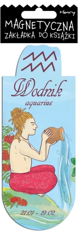 Zakładka magnetyczna owal Wodnik, Henry