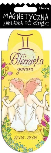 Zakładka magnetyczna owal Bliźnięta, Henry