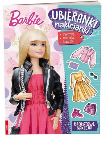 Barbie. Ubieranki, Naklejanki, praca zbiorowa