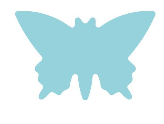 Dziurkacz ozdobny Motyl 2,5cm, Dalprint