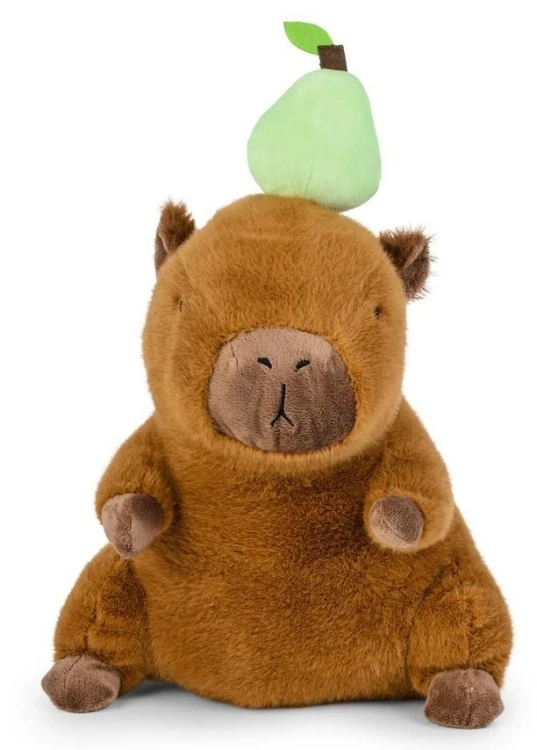 Maskotka Kapibara z gruszką 25cm, Daffi