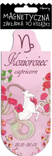 Zakładka magnetyczna owal Koziorożec, Henry