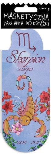 Zakładka magnetyczna owal Skorpion, Henry