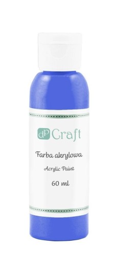 Farba akrylowa ciemnoniebieska 60ml, Dalprint