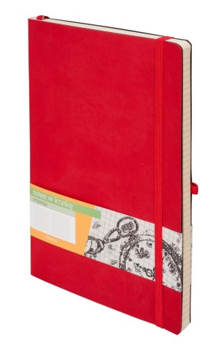 Notes B5 Kratka Impresja Czerwony ANTRA, Antra
