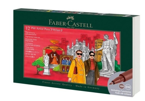 Pisaki artystyczne Milan 12kol FABER CASTELL
