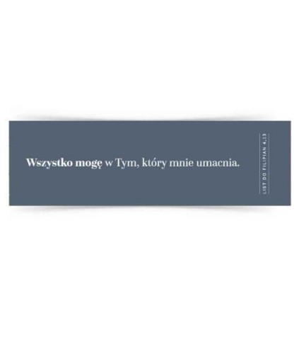 Zakładka duża - Wszystko mogę w tym, Szaron