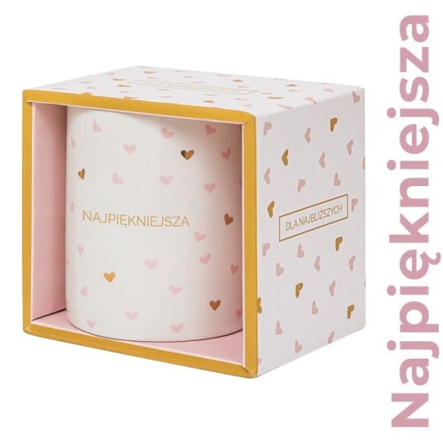 Kubek prezentowy Najpiękniejsza, Be-Happy Gifts