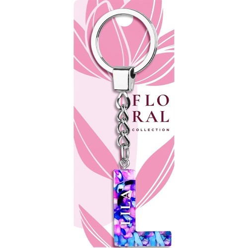 Brelok Literka Lila, Be-Happy Gifts