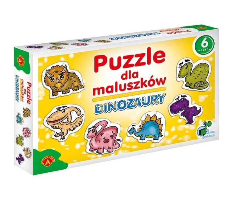 Puzzle dla maluszków Dinozaury ALEX, Alexander