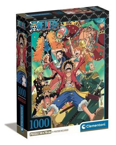 Puzzle 1000 Compact Anime One Piece, Clementoni