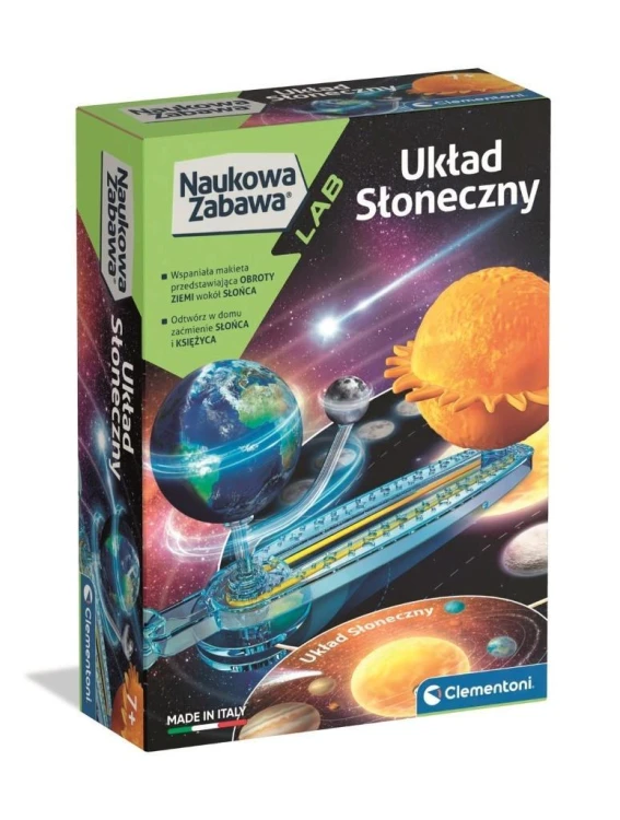 Naukowa Zabawa Układ Słoneczny, Clementoni