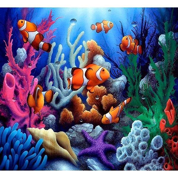 Mozaika diamentowa 5D - Rafa 40x30cm, Titanum