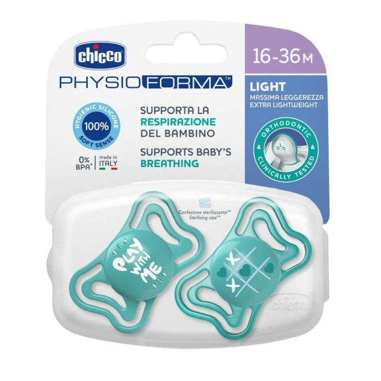Smoczek uspokajający PhysioForma Light nieb 16-36m