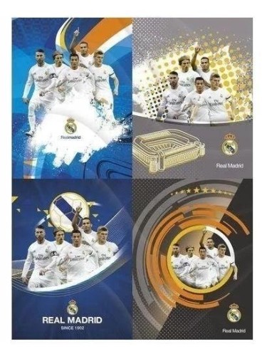Zeszyt A5/60k linia Real Madrid (10szt) ASTRA