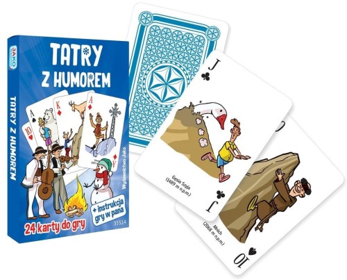 Karty do gry.Tatry z humorem, Wydawnictwo Jako
