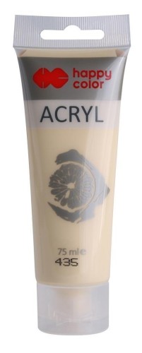 Farba akrylowa 75ml kość słoniowa HAPPY COLOR, GDD