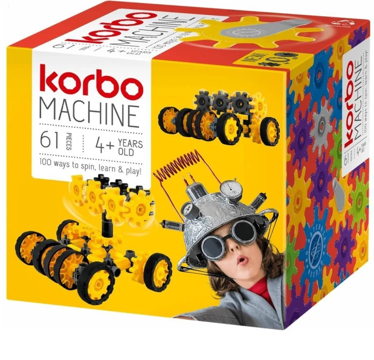 Machine klocki 61 el, Korbo