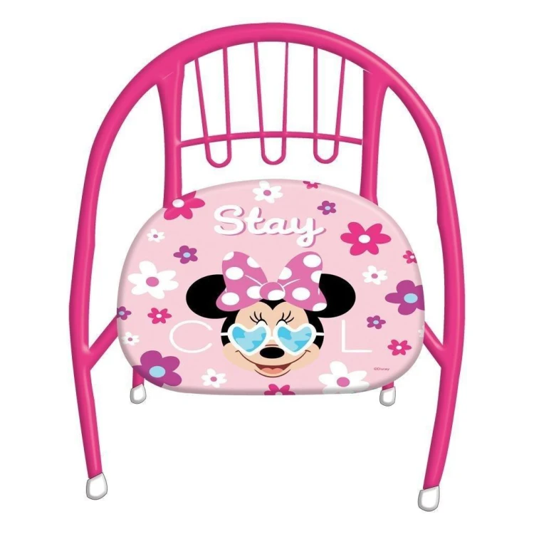 Krzesełko dziecięce metalowe Minnie