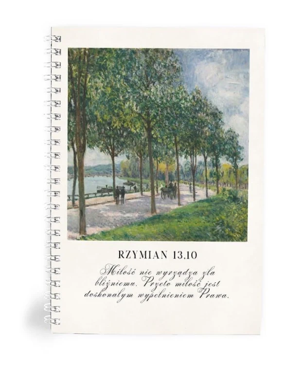 Mój dziennik - Rzymian 13:10 - obraz, Szaron