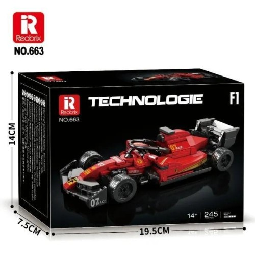 Klocki Race Car 245el, Reobrix