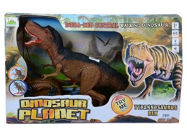 Dinozaur R/C z ruchomą szyją świało i dźwięk, ADAR