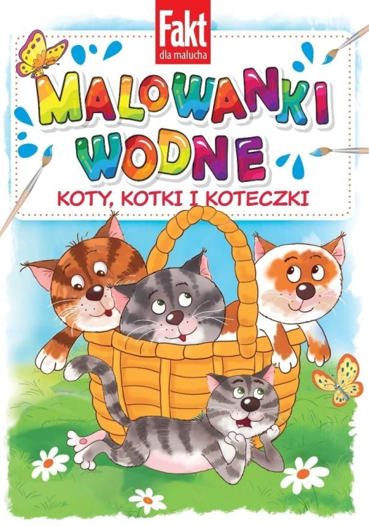 Koty, kotki i koteczki. Malowanki wodne