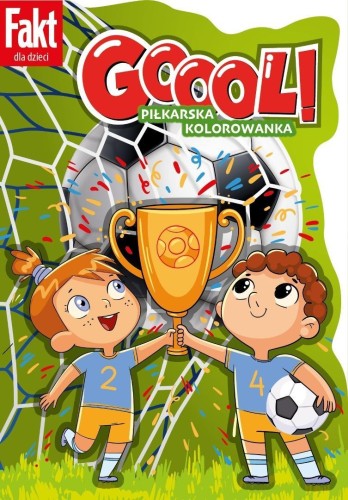 Goool! Piłkarska kolorowanka, praca zbiorowa