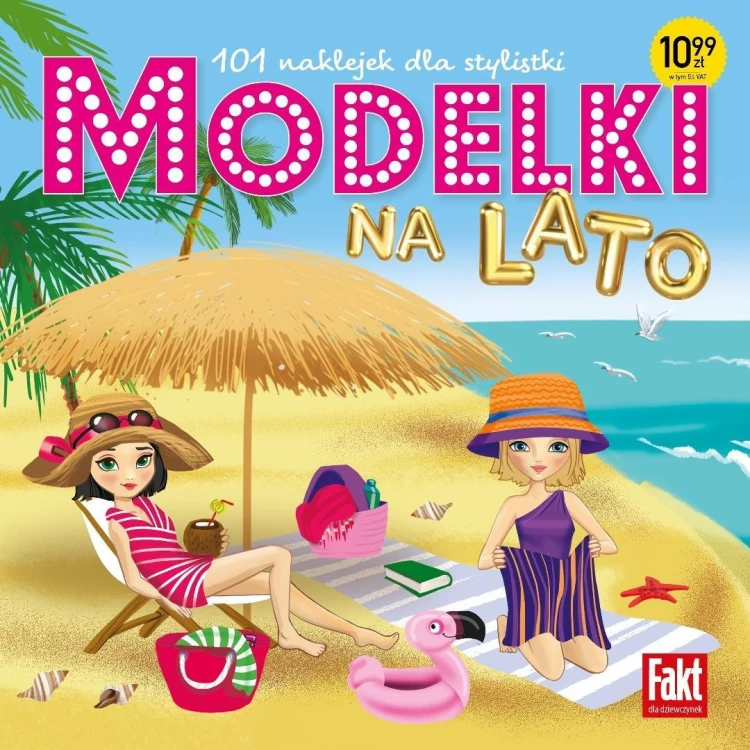 Modelki Na lato. 121 naklejek dla stylistki