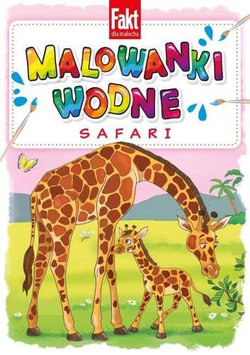 Safari. Malowanki wodne, praca zbiorowa