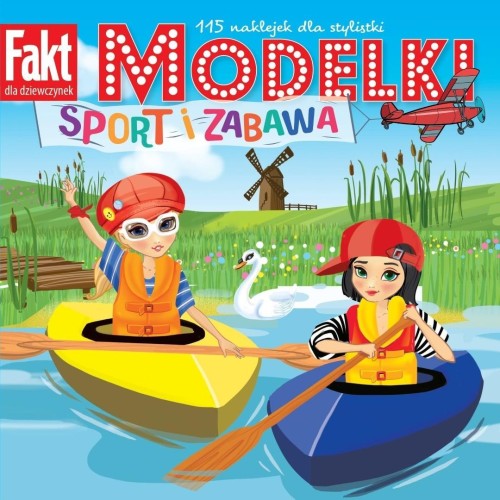 Modelki. Sport i zabawa. 115 naklejek dla stylistk